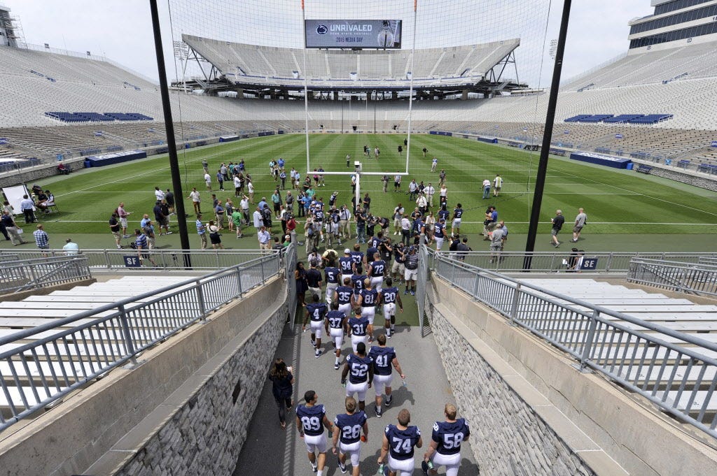 penn state no names on jerseys